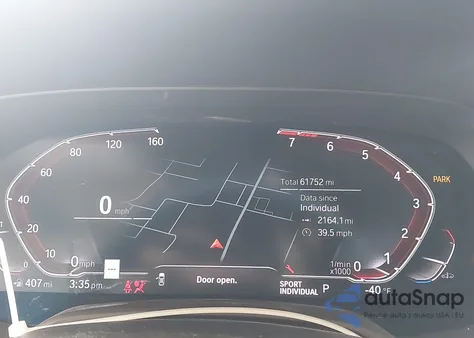 2020 BMW X7 xDrive40I z USA, uszkodzony, nr VIN 5UXCW2C0XL9A00480